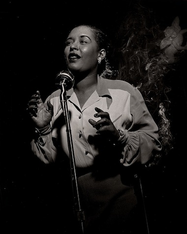 Billie Holiday por Herman Leonard
