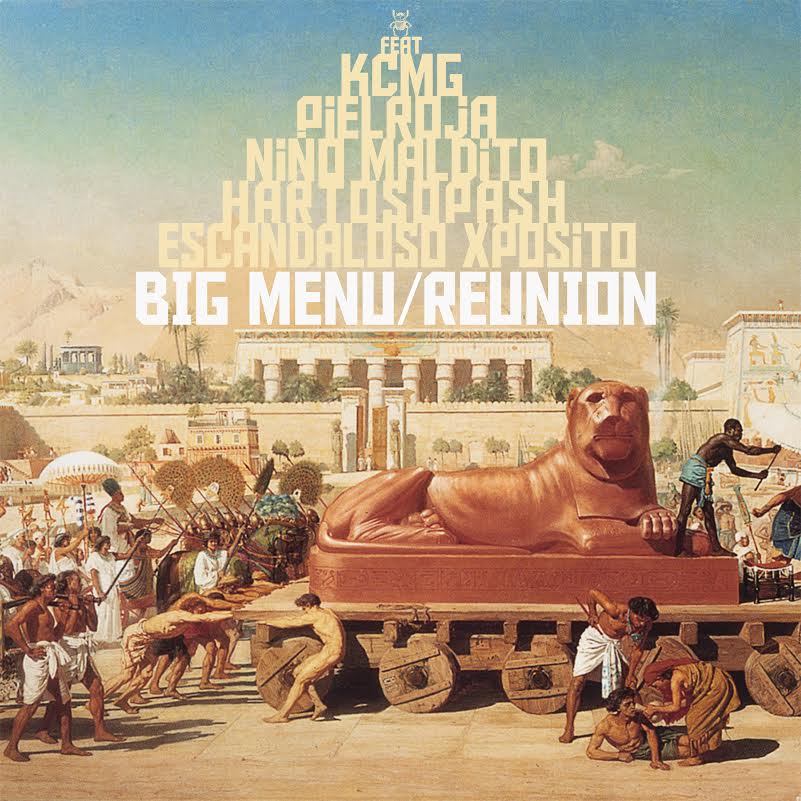 Portada del EP de BIG MENU titulado 'Reunion'